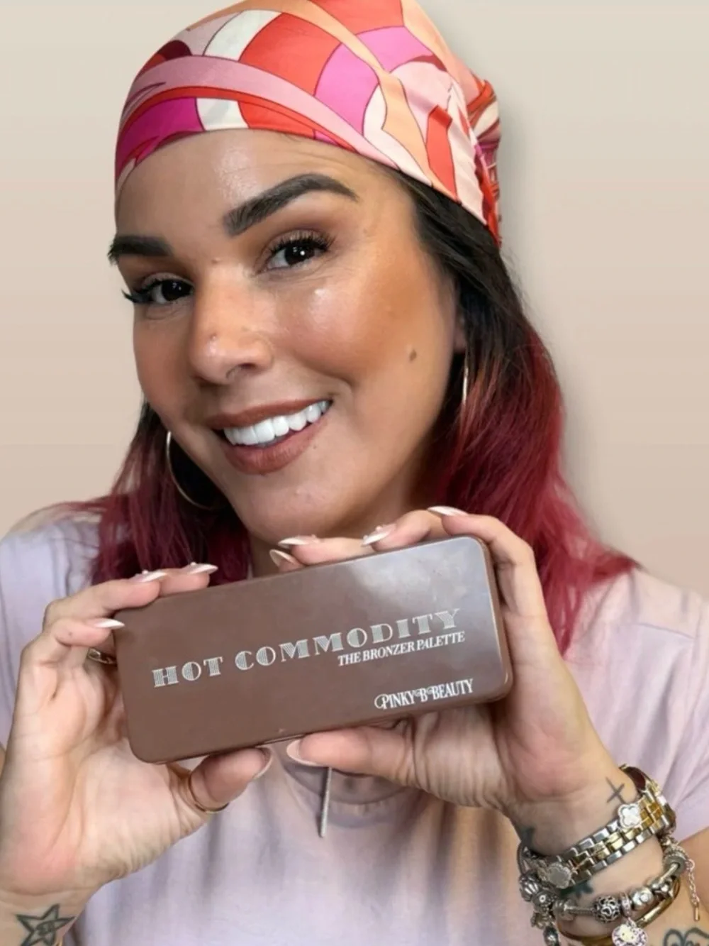 🌸 PINKY B COSMETICS Hot Commodity: The Bronzer Palette